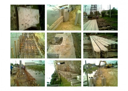 Retaining Wall 2 - โรงงานผลิตรั้วคอนกรีต - Big group